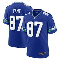 Maillot Nike Noah Fant Royal pour homme des Seattle Seahawks