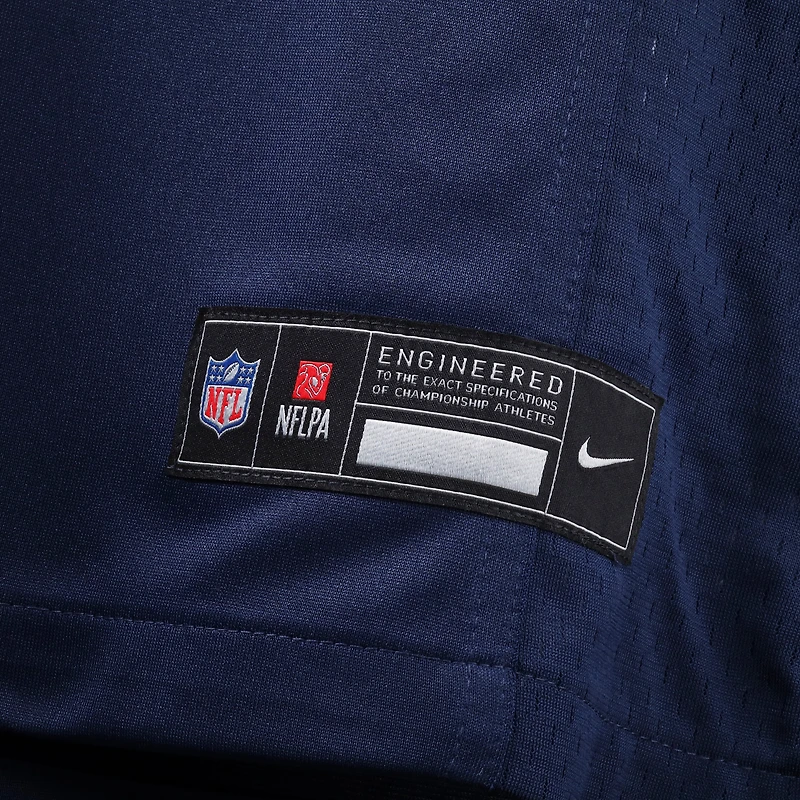 Maillot de match Nike Rashid Shaheed College Navy Seattle Seahawks pour homme