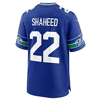 Men's Nike Rashid Shaheed  Royal Seattle Seahawks Alternate Game Jersey