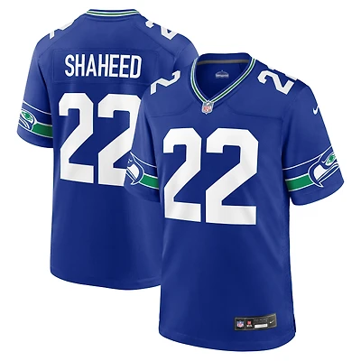 Men's Nike Rashid Shaheed  Royal Seattle Seahawks Alternate Game Jersey