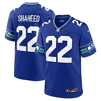 Men's Nike Rashid Shaheed  Royal Seattle Seahawks Alternate Game Jersey
