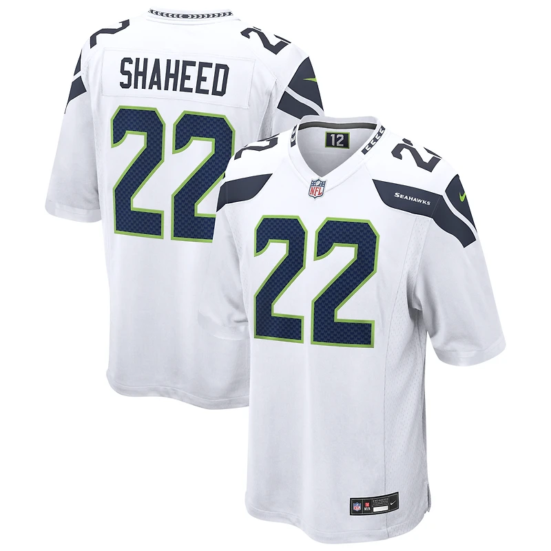 Men's Nike Rashid Shaheed  White Seattle Seahawks Game Jersey