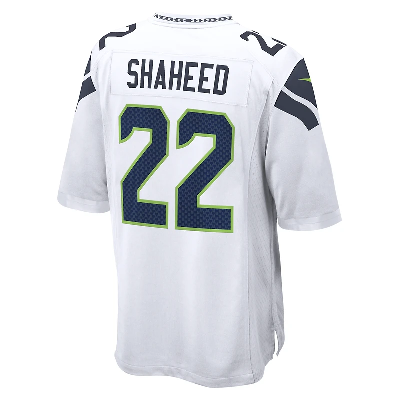 Men's Nike Rashid Shaheed  White Seattle Seahawks Game Jersey