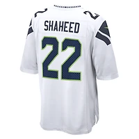 Men's Nike Rashid Shaheed  White Seattle Seahawks Game Jersey