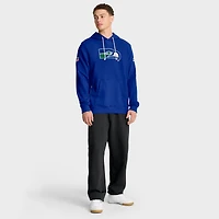 Sweat à capuche Nike Royal Seattle Seahawks 2025 Sideline Standard Issue Alt Pack Dri-FIT pour homme