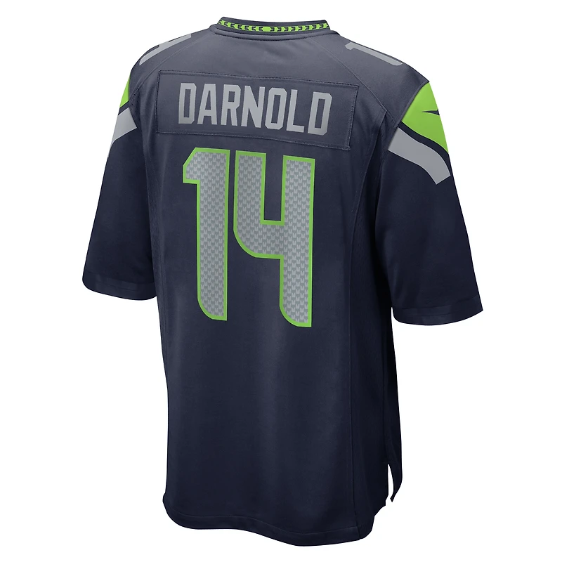 Men's Nike Sam Darnold College Navy Seattle Seahawks Team Game Jersey