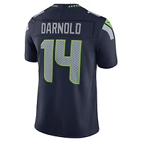 Men's Nike Sam Darnold College Navy Seattle Seahawks Vapor F.U.S.E. Stitched Limited Jersey