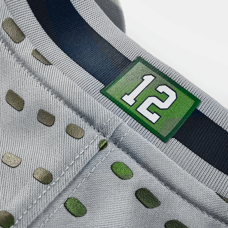 Men's Nike Sam Darnold Wolf Gray Seattle Seahawks 2025 Rivalries Collection Game Jersey