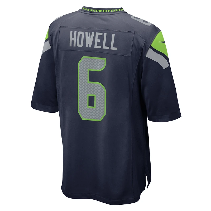 Men's Nike Sam Howell  College Navy Seattle Seahawks Game Jersey