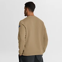 Men's Nike Tan Seattle Seahawks Swing Pass Rewind Club Pullover Sweatshirt