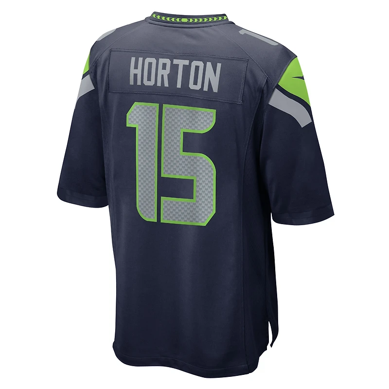 Maillot Nike Tory Horton College bleu marine pour homme des Seattle Seahawks