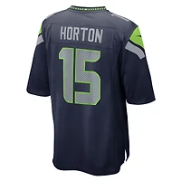 Maillot Nike Tory Horton College bleu marine pour homme des Seattle Seahawks