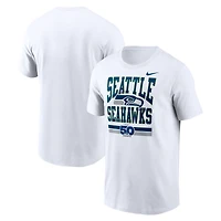 Men's Nike White Seattle Seahawks 50th Season Essential T-Shirt