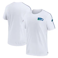 Men's Nike White Seattle Seahawks Sideline Alternate Logo Coach Performance Top
