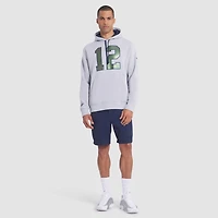 Men's Nike  Wolf Gray Seattle Seahawks 2025 Rivalries Collection Club Hoodie