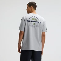 Men's Nike  Wolf Gray Seattle Seahawks 2025 Rivalries Collection Essential Max90 T-Shirt