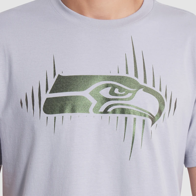 Men's Nike  Wolf Gray Seattle Seahawks 2025 Rivalries Collection Essential T-Shirt