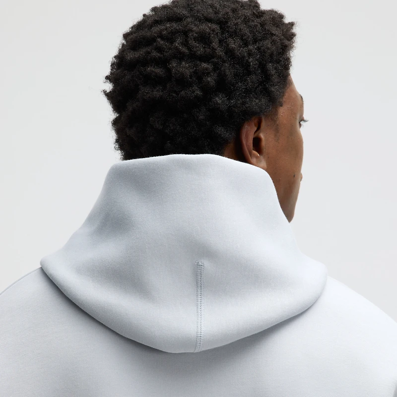 Men's Nike Wolf Gray Seattle Seahawks 2025 Rivalries Collection Oversized Tech Fleece Hoodie