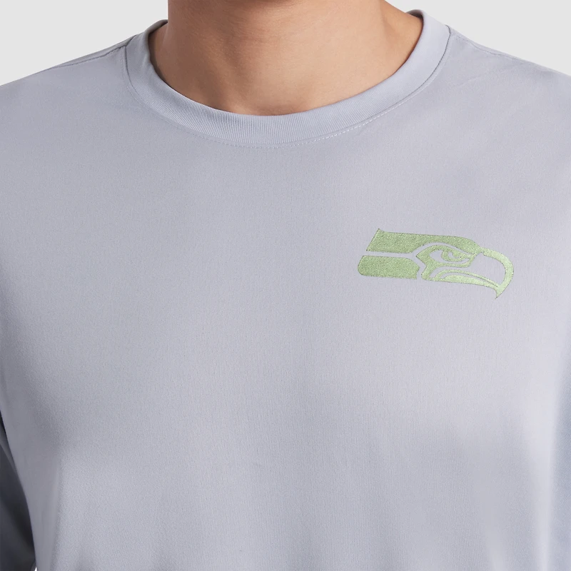 T-shirt à manches longues Nike gris loup Seattle Seahawks 2025 Rivalries Collection Sideline Legend Dri-FIT pour homme