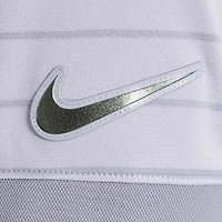 Polo Nike Dri-FIT rayé gris loup pour homme, collection Rivalités 2025 des Seattle Seahawks