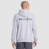 Sweat à capuche Nike gris loup pour homme, collection Rivalries 2025 des Seattle Seahawks, édition standard