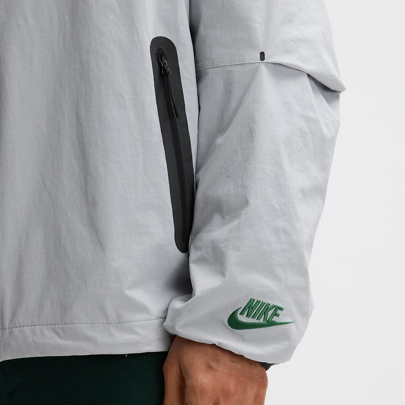 Men's Nike Wolf Gray Seattle Seahawks 2025 Rivalries Collection Tech Raglan Full-Zip Jacket