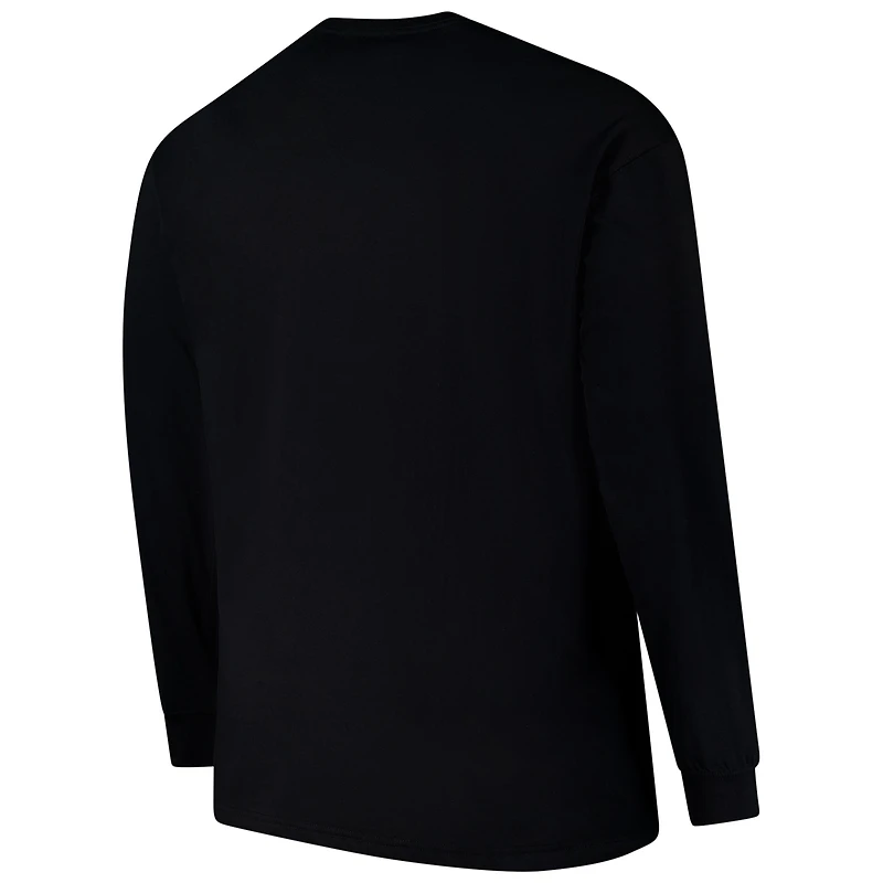 Men's Profile  Black Seattle Seahawks Big & Tall Pop Long Sleeve T-Shirt