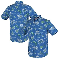 Chemise boutonnée rétro Kekai Performance pour homme, bleu, Reyn Spooner, des Seattle Seahawks