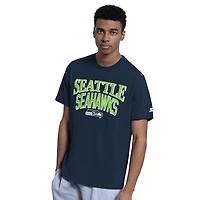 Men's Starter  College Navy/Gray Seattle Seahawks Two-Pack Logo T-Shirt Set