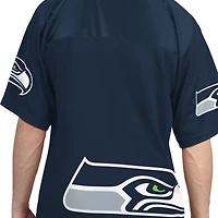 Men's Starter  College Navy/White Seattle Seahawks Short Sleeve & Long T-Shirt Combo Pack