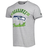 T-shirt Starter gris chiné Seattle Seahawks Prime Time pour homme