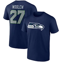 Men's Tariq Woolen College Navy Seattle Seahawks Player Icon T-Shirt
