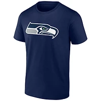 Men's Tariq Woolen College Navy Seattle Seahawks Player Icon T-Shirt
