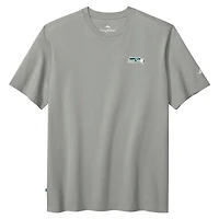 Men's Tommy Bahama  Gray Seattle Seahawks Huddle & Hang Tens T-Shirt