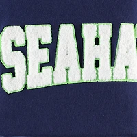 T-shirt à capuche manches longues Alex des Seahawks de Seattle Tommy Hilfiger College bleu marine/blanc pour homme