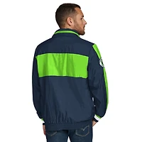 Veste à capuche légère demi-zip pour homme Tommy Hilfiger College Navy Seattle Seahawks Gael