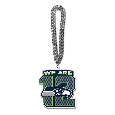 Collier chaîne avec slogan MOJO Seattle Seahawks