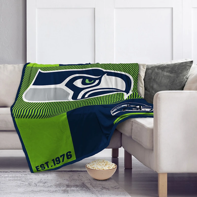 Couverture Sherpa Pegasus Seattle Seahawks 60" x 80"