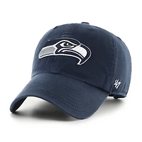 Preschool '47  White Seattle Seahawks Clean Up Adjustable Hat