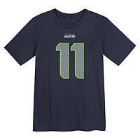 Preschool Nike Jaxon Smith-Njigba College Navy Seattle Seahawks Player Name & Number T-Shirt