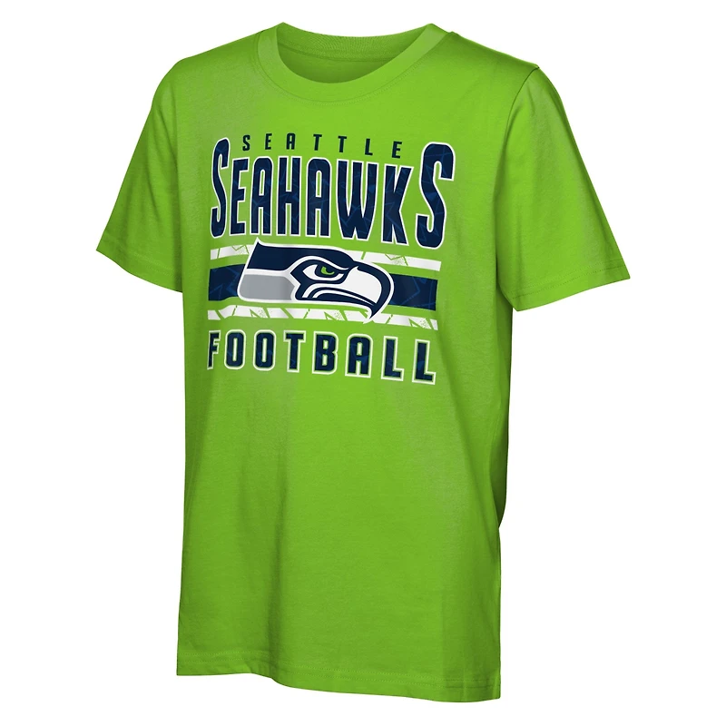 Ensemble combiné de t-shirts the Mix des Seattle Seahawks préscolaires