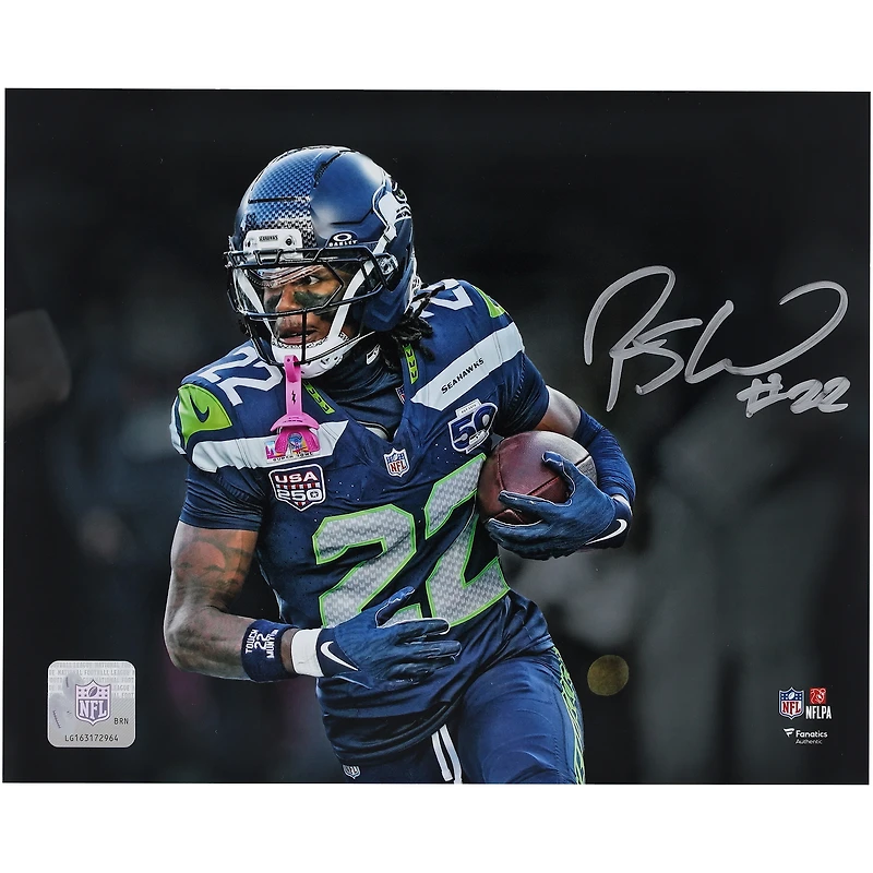 Rashid Shaheed Seattle Seahawks Autographed Super Bowl LX Champions 8" x 10" Photograph