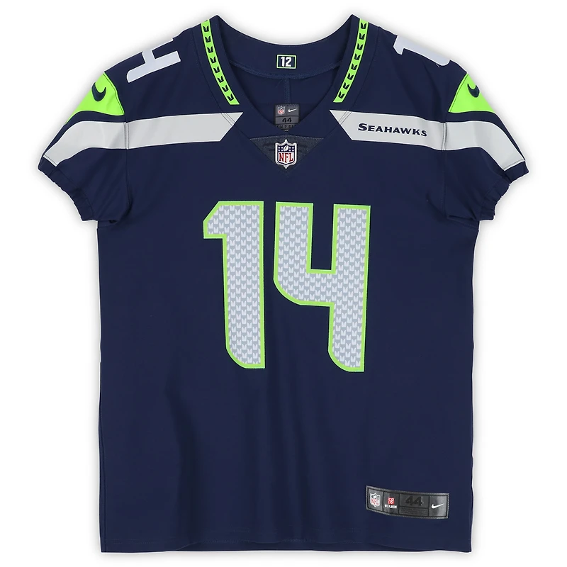 Sam Darnold Seattle Seahawks Autographed Navy Nike Elite Jersey  