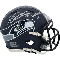 Sam Darnold Seattle Seahawks Autographed Riddell Speed Mini Helmet with "Emerald City" Inscription