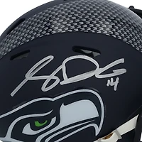 Casque Riddell Speed Mini autographié par Sam Darnold des Seattle Seahawks