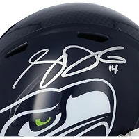 Réplique du casque Riddell Speed autographié par Sam Darnold des Seattle Seahawks