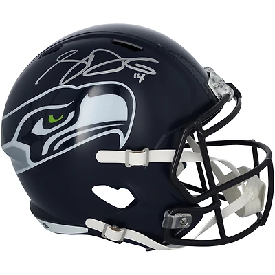 Réplique du casque Riddell Speed autographié par Sam Darnold des Seattle Seahawks