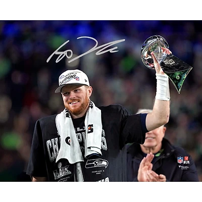 Sam Darnold Seattle Seahawks Autographed Super Bowl LX Champions 8" x 10" Photograph