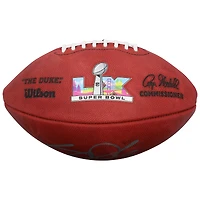 Sam Darnold Seattle Seahawks Autographed Super Bowl LX Wilson Duke Football