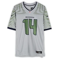 Sam Darnold Seattle Seahawks Autographed Wolf Gray Nike 2025 Rivalries Game Jersey  